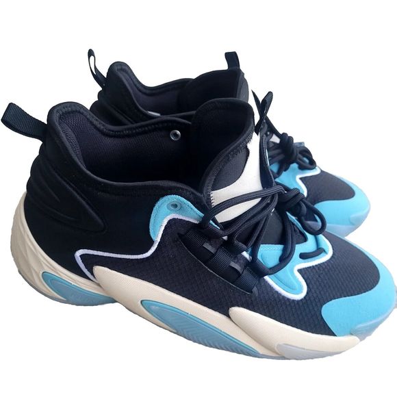 Adidas BYW Select Men’s Sneaker Basketball Shoe Athletic Trainers Black and blue main image 13